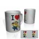 Caneca Nerderia I Love Minions