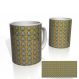 Caneca Nerderia Minions Circulos Laranja