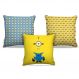 Combo de almofadas 45 x 45 cm (3und.) Nerderia e Lojaria minions combo 03 colorido