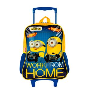 Mochilete Grande Minions Gamer - Colorido