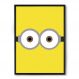 Quadro/Poster Nerderia Minion Dois Olhos