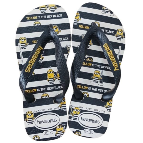 Infantil - Chinelo Dedo Havaianas Minions